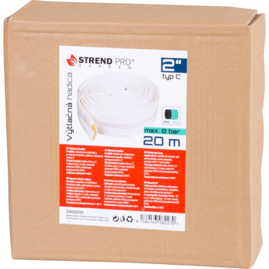 Hose Strend Pro, pumping, discharge, without couplings, type C, 2", 20 m