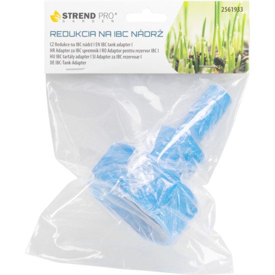 Strend Pro Reducer для IBC-бака, 3/4", 19 мм, выход для шланга, ПВХ