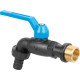 Valve Strend Pro, garden, black, G3/4", nylon