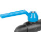 Valve Strend Pro, garden, black, G3/4", nylon