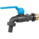 Valve Strend Pro, garden, black, G3/4", nylon
