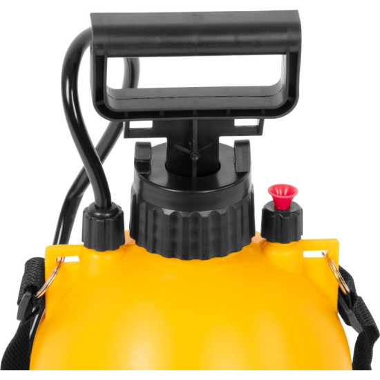 Postrekovač Strend Pro Garden, žltý, na plece 8,0 lit.