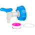 Strend Pro valve, garden, 3/4", 16 mm, with reducer for IBC tank, PVC