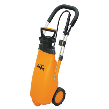 Pressure sprayer 12 lit Kingjet, with wheels