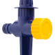 3-arm PVC Revolving DY101 Sprinkler with PVC spike