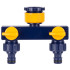 Splitter Strend Pro Garden TS3017, 2-way coupling, garden, with valves
