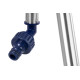 Impulse sprinkler PVC / metal stand telescopic 500 - 800mm