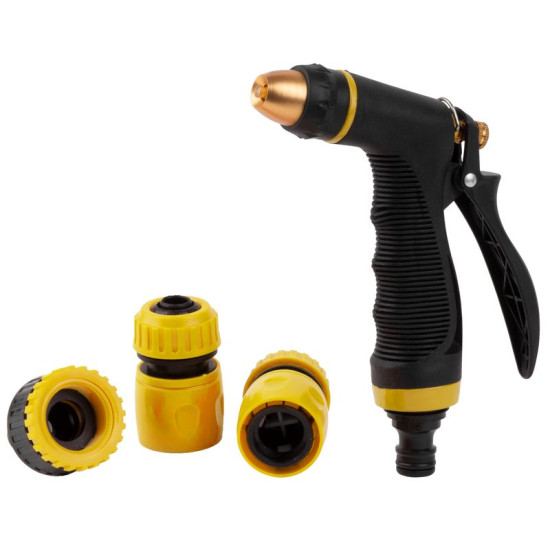 Kastmiskomplekt Strend Pro Garden TS4026, aed, vooliku jaoks, 1x püstol, 2x ühendus, 1x adapter Kastmiskomplekt Strend Pro Garden TS4026, aed, vooliku jaoks, 1x püstol, 2x ühendus, 1x adapter