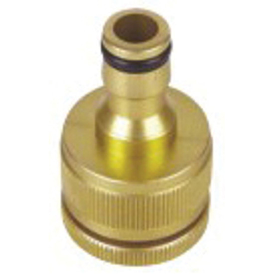 Adapter Strend Pro, brass, G3/4"- G1", for water tap, internal thread Adapter Strend Pro, brass, G3/4"- G1", for water tap, internal thread