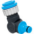 Adapter AQUACRAFT® 550342, liigend, 1/2"-3/4"-1", 360, 180, isane, aiavooliku jaoks