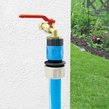 Tap adaptor 3/4" x1" AQUACRAFT, MAX-flow