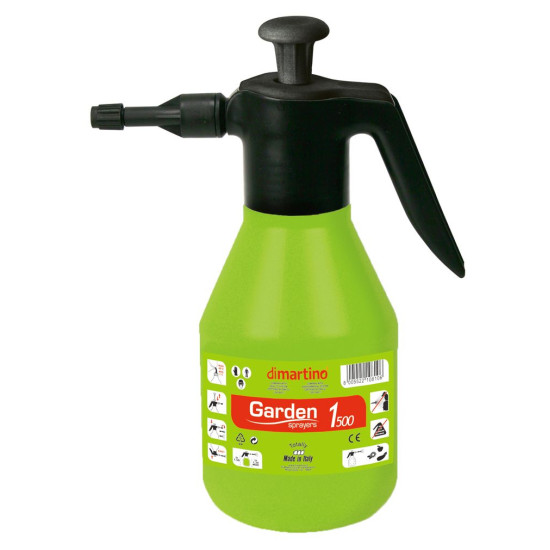 Pihusti DI MARTINO® GARDEN 1500, 1,30/1,50 l, 2 baari, 60°, NBR