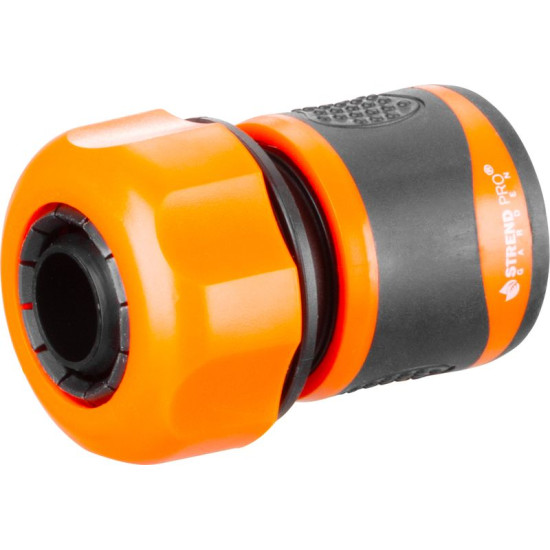 Hose connector Strend Pro C3025RDX, 3/4 ", quick connector, garden, DisplayBox, soft touch