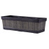 Flower pot GDA Woodeff 816, natural, 46x17x14 cm