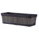 Flower pot GDA Woodeff 816, natural, 46x17x14 cm Flower pot GDA Woodeff 816, natural, 46x17x14 cm