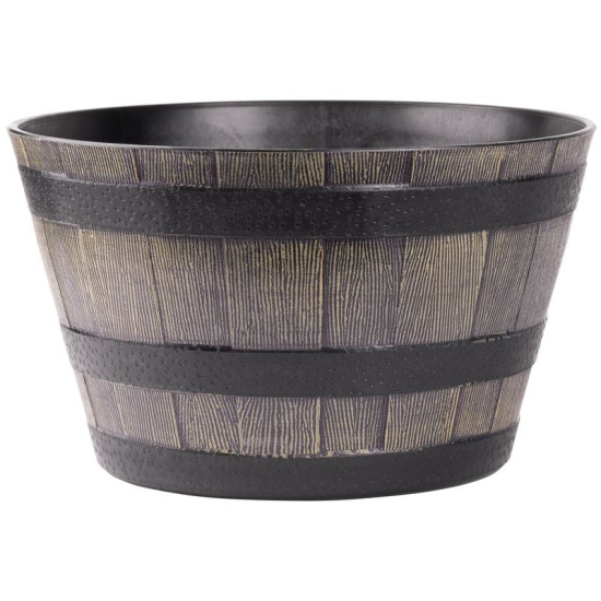 Flower pot GDA Woodeff 832, natural, 39x28 cm, box Flower pot GDA Woodeff 832, natural, 39x28 cm, box