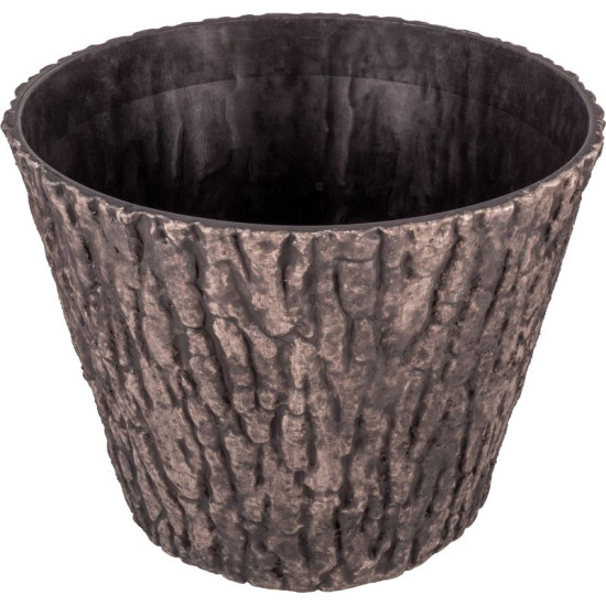Горшок для цветов Strend Pro Woodeff, 37,5x30 см, орех, эффект дерева Горшок для цветов Strend Pro Woodeff, 37,5x30 см, орех, эффект дерева