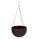 Lillepott GDA Modern 835, ripp, kett, 26x16cm, pruun Lillepott GDA Modern 835, ripp, kett, 26x16cm, pruun