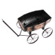 Flowerpot GDA Woodeff 817, whiskey barrel wagon, 41,5x29x19cm Flowerpot GDA Woodeff 817, whiskey barrel wagon, 41,5x29x19cm