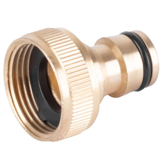 Strend Pro ühendus, messing, G3/4", veekraanile, sisekeere Strend Pro ühendus, messing, G3/4", veekraanile, sisekeere