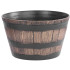 Flower pot Strend Pro, Woodeff, 39x23 cm, gold, barel