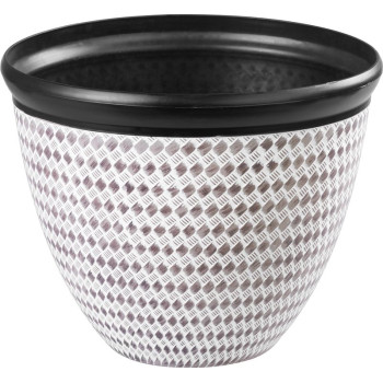 Strend Pro Marble flowerpot, 37x30 cm, brown