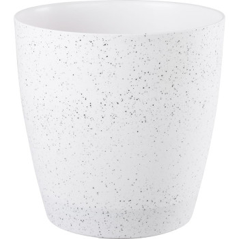 Цветочный горшок Strend Pro Stone, 36x63 см, белый, эффект камня