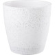 Strend Pro Stone flower pot, 35x35 cm, white, stone effect Strend Pro Stone flower pot, 35x35 cm, white, stone effect
