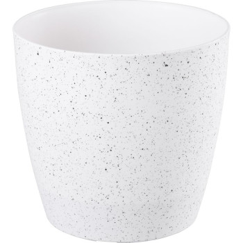 Цветочный горшок Strend Pro Stone, 29x54 см, белый, эффект камня