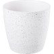 Strend Pro Stone flowerpot, 28x26 cm, white, stone effect Strend Pro Stone flowerpot, 28x26 cm, white, stone effect