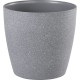 Strend Pro Stone flower pot, 28x26 cm, gray, stone effect Strend Pro Stone flower pot, 28x26 cm, gray, stone effect