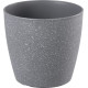 Strend Pro Stone flower pot, 23x20.5 cm, gray, stone effect Strend Pro Stone flower pot, 23x20.5 cm, gray, stone effect