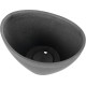 Strend Pro Stone flower pot, 20.5x14.5 cm, stone effect Strend Pro Stone flower pot, 20.5x14.5 cm, stone effect