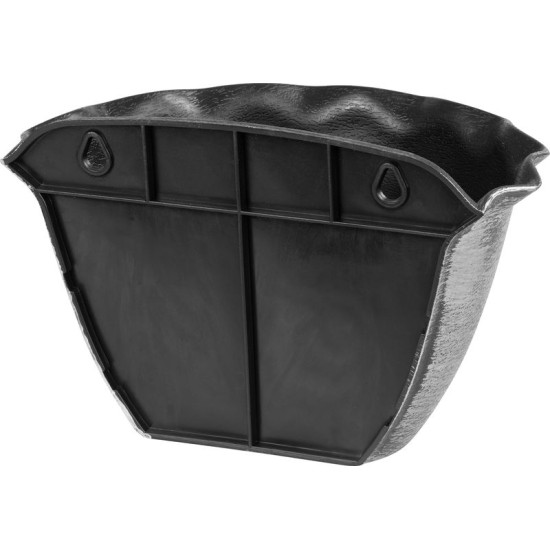 Strend Pro Wave planter, 26x18 cm, silver, metallic effect, hanging Strend Pro Wave planter, 26x18 cm, silver, metallic effect, hanging