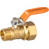 Regulating connector Strend Pro Garden, brass valve, G1/2"