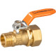 Regulating connector Strend Pro Garden, brass valve, G1/2"