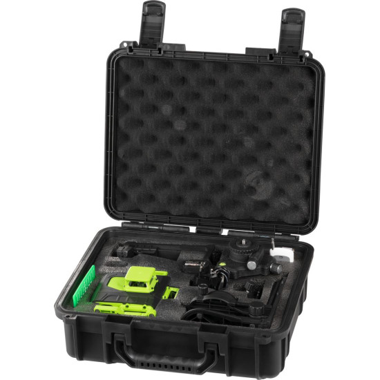 Laser Strend Pro Industrial 4 X 3D, green, in case, with accessories, remote control