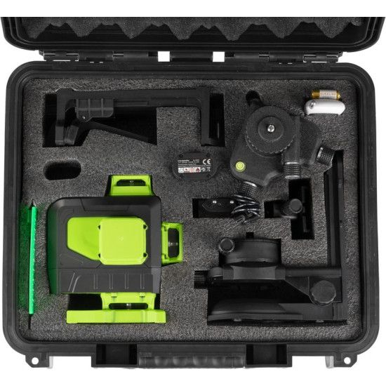 Laser Strend Pro Industrial 4 X 3D, green, in case, with accessories, remote control
