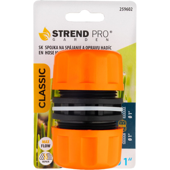 Strend Pro Garden Coupling, 1", Garden, MAX FLOW