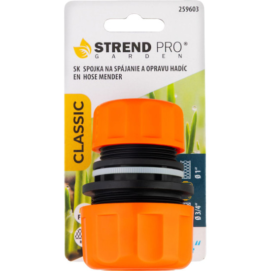 Connector Strend Pro Gardem, reduced from 1" to 3/4", garden, MAX FLOW