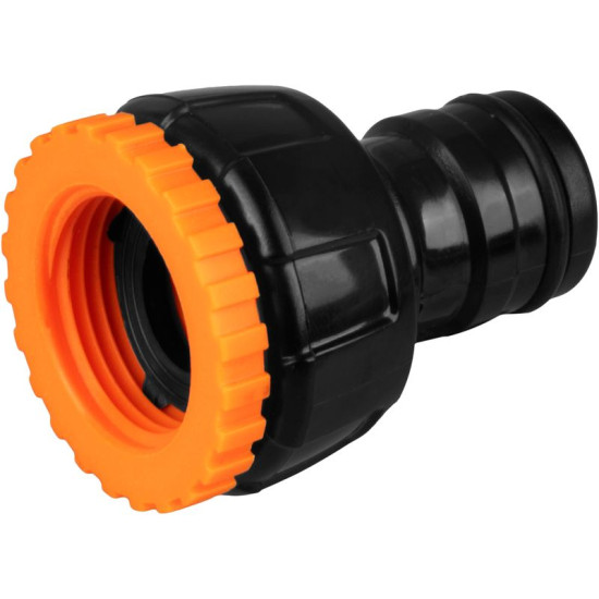 Tap Connector Strend Pro Garden, G1", with G3/4" reducer, for water tap, internal thread, MAX FLOW