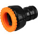 Tap Connector Strend Pro Garden, G1", with G3/4" reducer, for water tap, internal thread, MAX FLOW