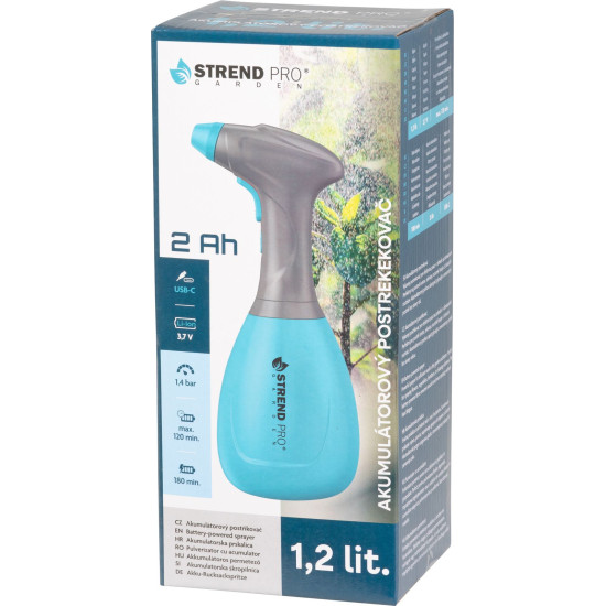 Sprayer Strend Pro, 1.2 L, electric, rechargeable