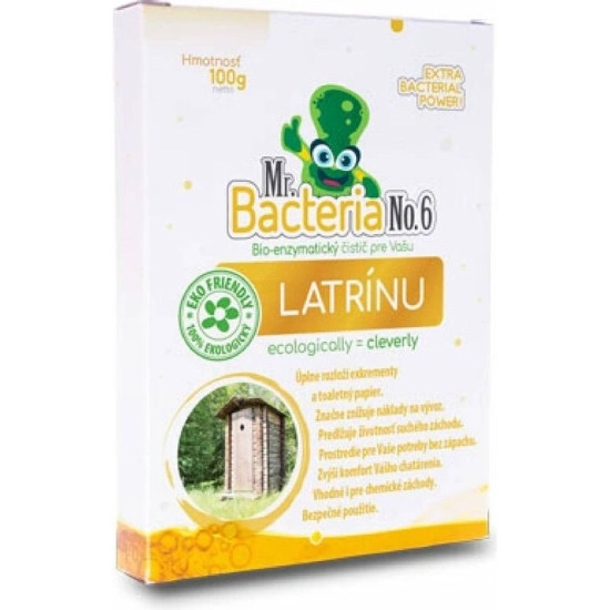 Activator Mr.Bacteria No.6, for latrines, 100g Activator Mr.Bacteria No.6, for latrines, 100g
