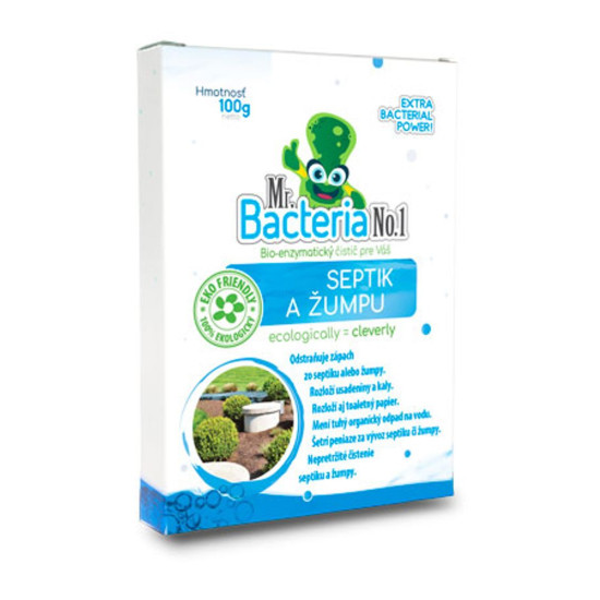 Aktivaator Mr.Bacteria No.1, septikute ja prügikastide jaoks, 100 g