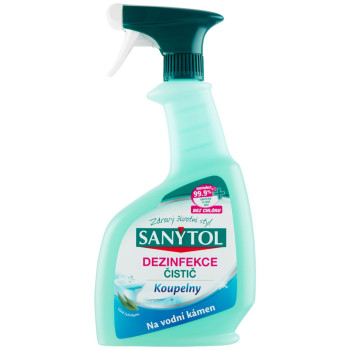 Sanytol disinfection, cleaner, for the bathroom, eucalyptus, 500 ml Sanytol disinfection, cleaner, for the bathroom, eucalyptus, 500 ml