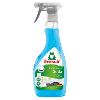 Frosch cleaner, for the kitchen, with natural soda, 500 ml Frosch cleaner, for the kitchen, with natural soda, 500 ml
