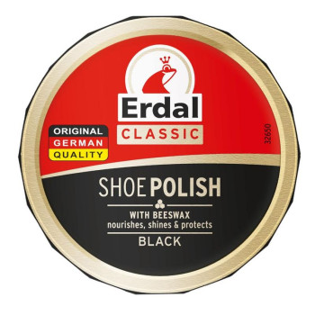 Erdal shoe cream, black, 55 ml Erdal shoe cream, black, 55 ml