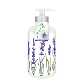 Frosch Sensitive soap, liquid, lavender, with dispenser, 300 ml