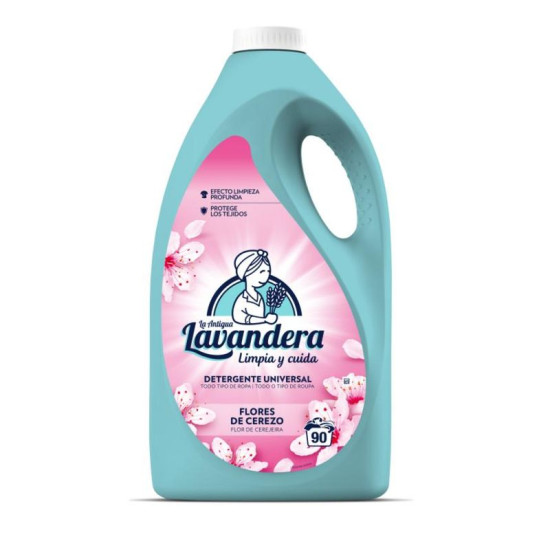Lavendli pesugeel, kirsiõied, 4500 ml/90 pesukorda, pesemiseks Lavendli pesugeel, kirsiõied, 4500 ml/90 pesukorda, pesemiseks
